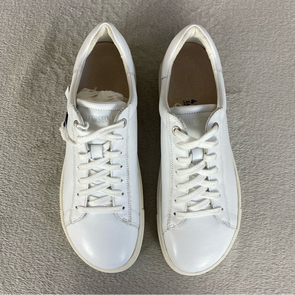 Birkenstock Bend Low Decon Women's Sneakers US 10 EU 41 White Leather Comfort - Picture 8 of 11